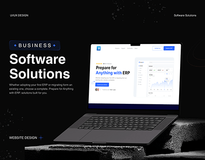 SAP - Business Software Solutions Website Design