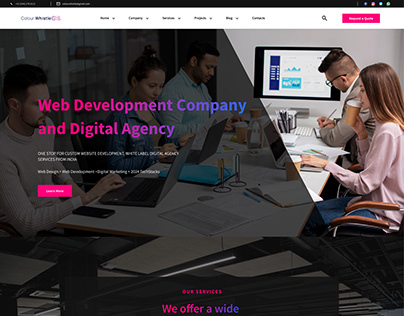 Web Development Company and Digital Agency Website