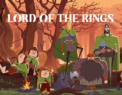 Visual Development for Lord of the Rings Animation