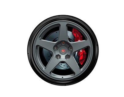 Vossen Wheels Graphic Design