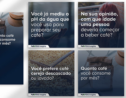 Social Media Design for PDG. Perfect Daily Grind