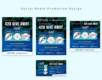 Social Media Promotion Design