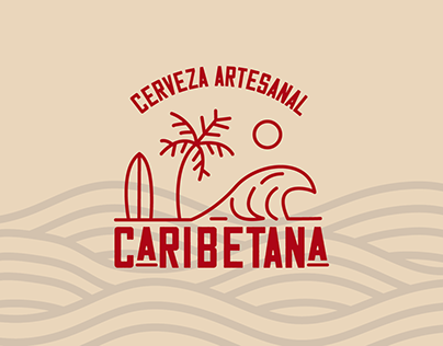 CARIBETANA - Etiqueta Cerveza Artesanal