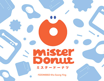 packaging design - Mister donut
