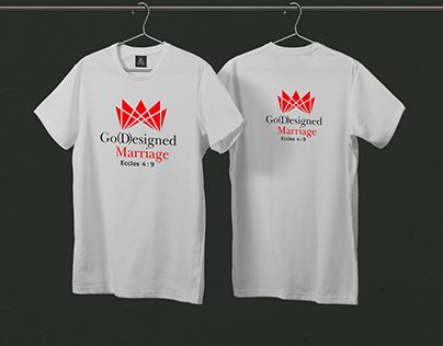 God Designed Marriages T-shirt Design