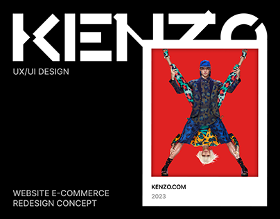 Kenzo E-commerce Redesign Concept