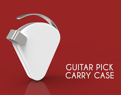 GUITAR PICK CARRY CASE : Rapid Prototyping