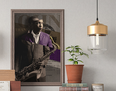 John Coltrane Poster Design