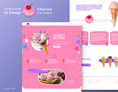 Cherry's - Landing Page