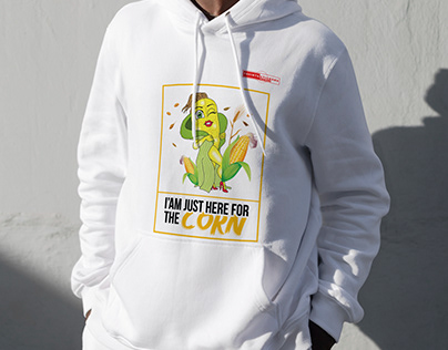 Corn hoodie design
