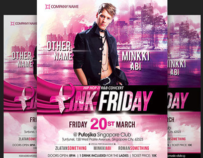 Pink Friday Poster | Flyer