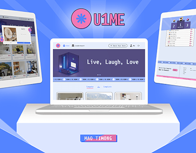 U1ME - Social Platform (UX/UI Design)