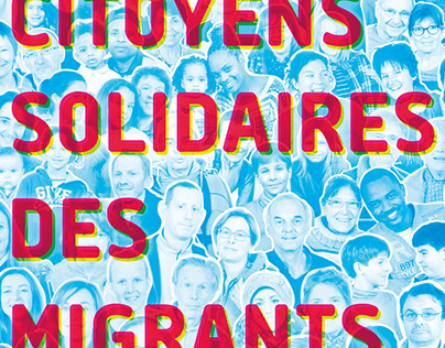 Project thumbnail - Citoyens solidaires – Poster for a citizen movement