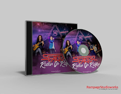 Search Band - Rockin On Rooftop Concert CD Cover Design