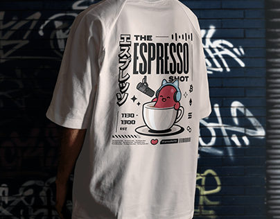 Clothing Graphic Design - The Espresso Shot
