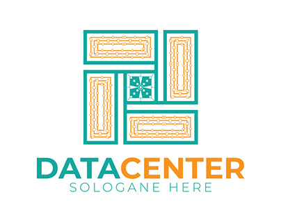 Data Center Logo Design Template