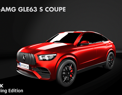 Project thumbnail - MERCEDES-AMG GLE 63 S COUPE DIGITAL MODEL AND RENDER