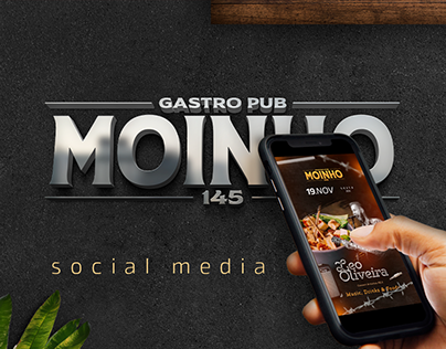 Moinho Gastro Pub - Social Media