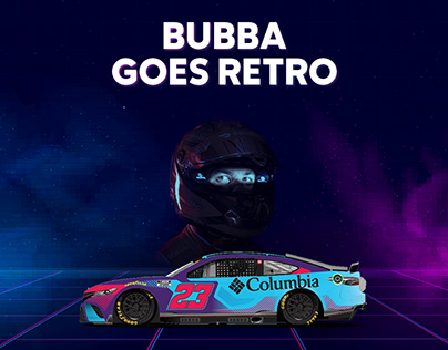 Bubba Wallace Retro Concept Deck