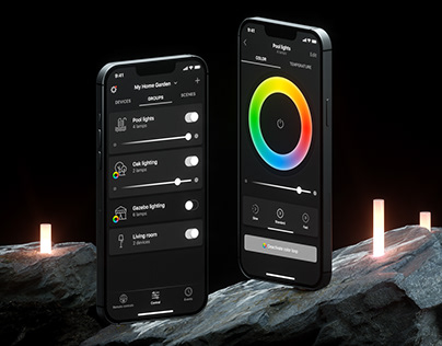 Smart Lighting App — UI/UX