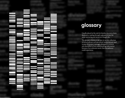 designing the unseen glossary of terms