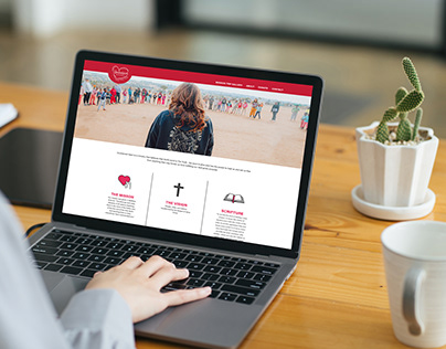 Unchained Heart Logo & Website Design