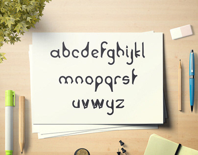 Font Design (Scissors)