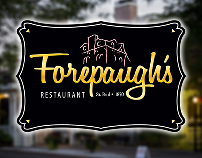 Forepaugh’s Restaurant Branding