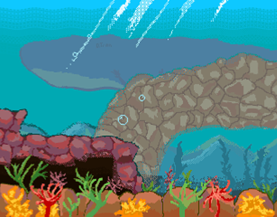 [Pixel art] The seabed