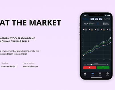 Stock Trading Game App