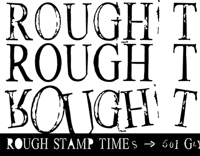 FONT | Rough Stamp Times