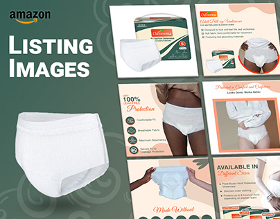 Amazon Listing Images | Protective Underwear