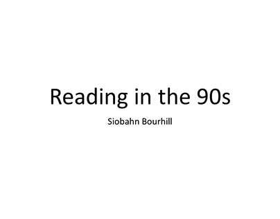 Reading in the 90s