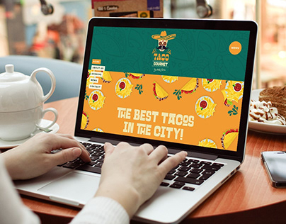 Taco Gourmet Landing Page