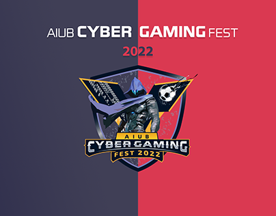 CGF - AIUB Cyber Gaming Fest 2022 Logo