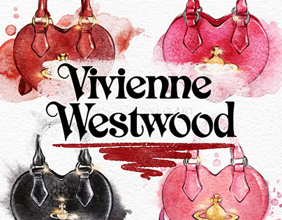 Fashion illustration | Vivienne Westwood handbags