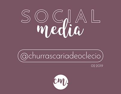 Social Media - Churrascaria Deoclécio