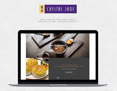 Crystal Jade Website Design