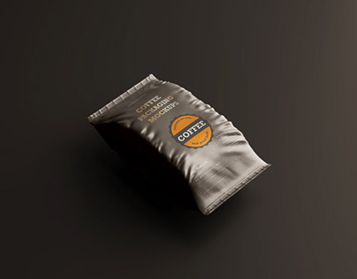 Coffee Foil Pack Mockups