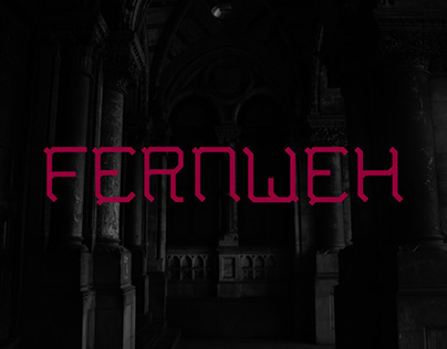 Fernweh Display Font Design