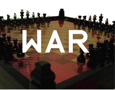 "WAR" - 4way Chess set