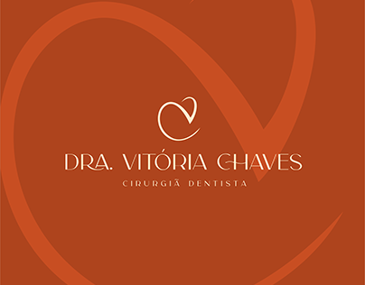 Identidade Visual Dra Vitória Chaves