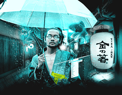Cyber Samurai - Adobe Photoshop CS.06