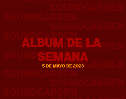 Publicación de feed de Instagram. Soundgarden.