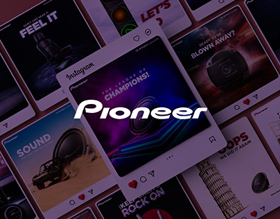 Pioneer Social Media Design Portfolio