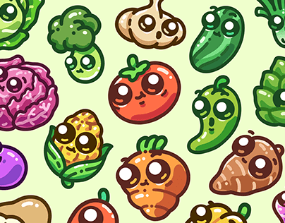 Project thumbnail - Super Cute Vegetable #01