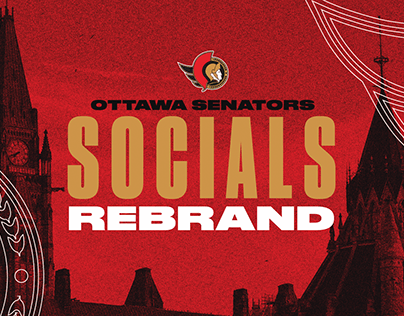 Ottawa Senators Socials Rebrand