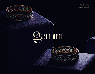 GEMINI jewelry - Brand / Visual identity
