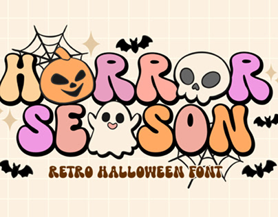 Horror Season - Retro Halloween Font