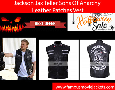 Jackson Jax Teller Sons Of Anarchy Leather Vest